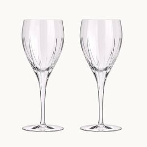 Christofle Iriana White Wine Glasses. Set of 4